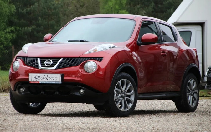 Nissan Juke cena 38900 przebieg: 166000, rok produkcji 2013 z Okonek małe 596